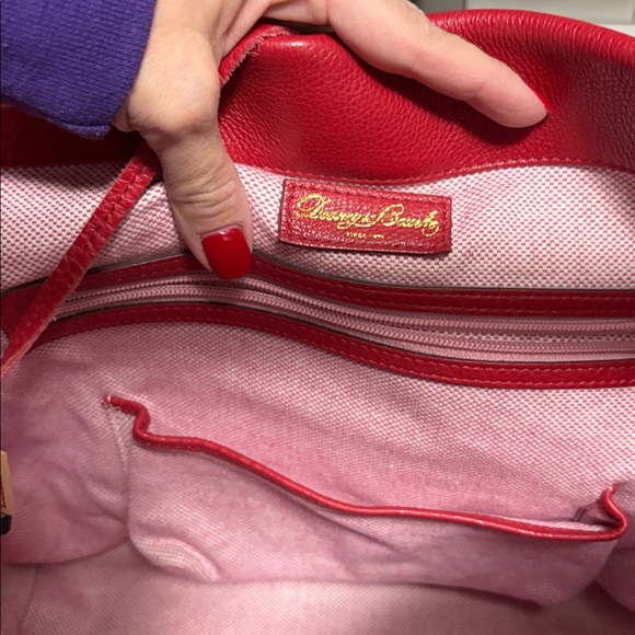 Dooney and Burke Lucy Terracotta handbag - Picture 11 of 11